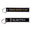 REMOVE BEFORE FLIGHT Tag